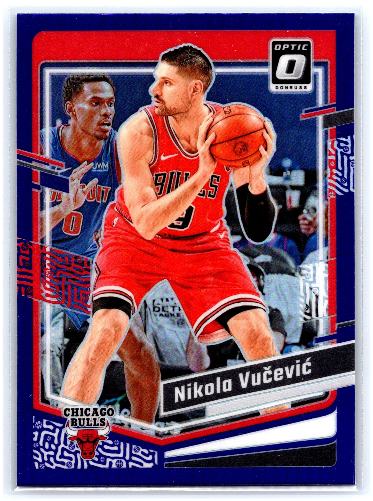 2023-24 Donruss Optic #127 Nikola Vucevic Purple