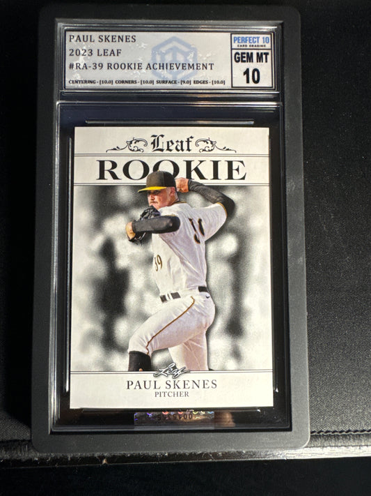 Paul Skenes 2023 Leaf P10 Graded