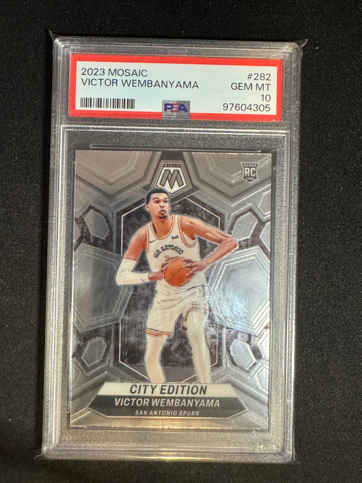 Victor Wembanyama PSA 10 Silver