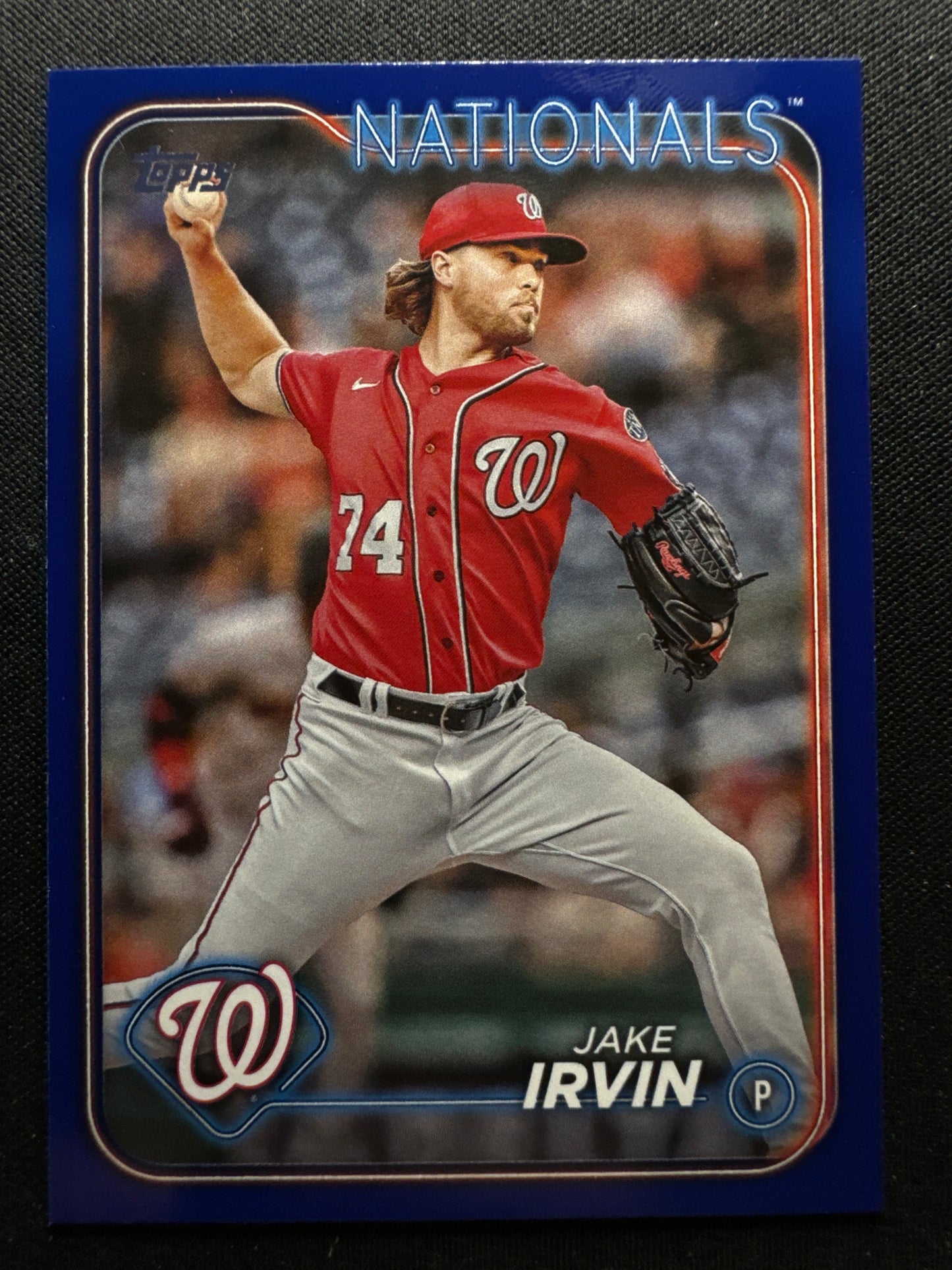 Jake Irvin Topps 2024