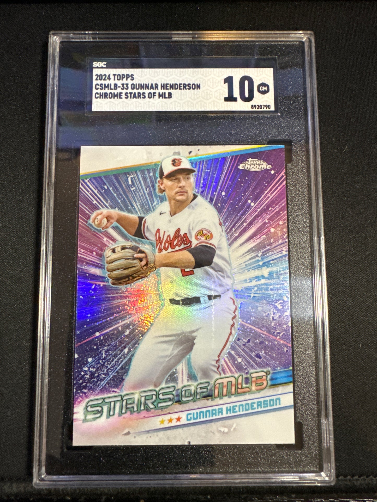 Gunnar Henderson 2024 Topps SGC