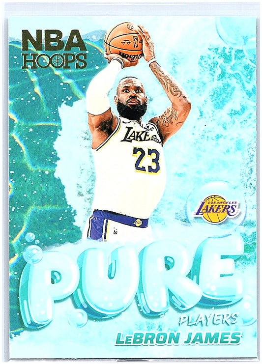 2024-25 Hoops Winter #8 LeBron James Pure Players