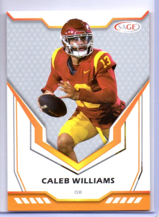 Caleb Williams Sage 2024 Silver