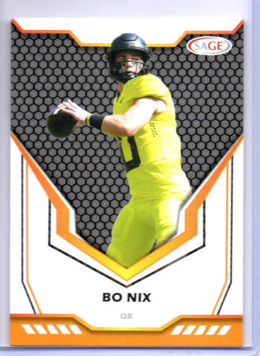 Bo Nix 2024 Sage Black