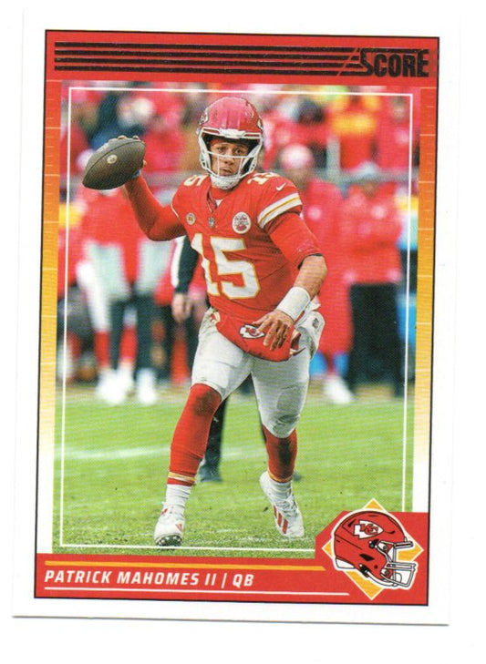 Patrick Mahomes Score 2024 Green