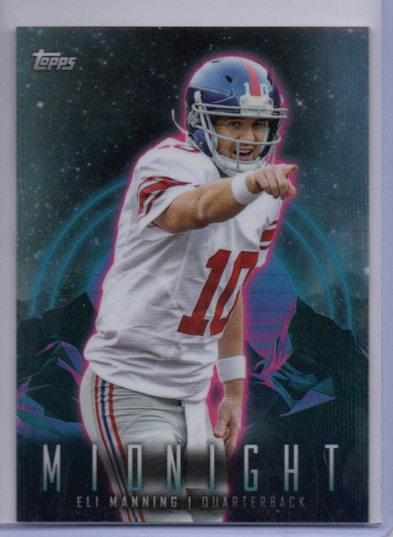 Eli Manning Topps Composit 2024 Midnight 55pt Card