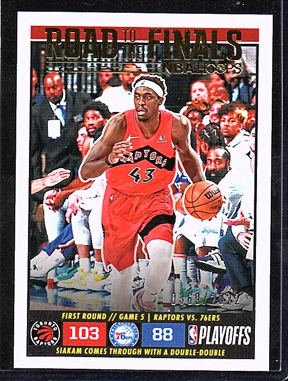 Pascal Siakam Hoops 2022-23 Playoffs #0369/2022 Gold