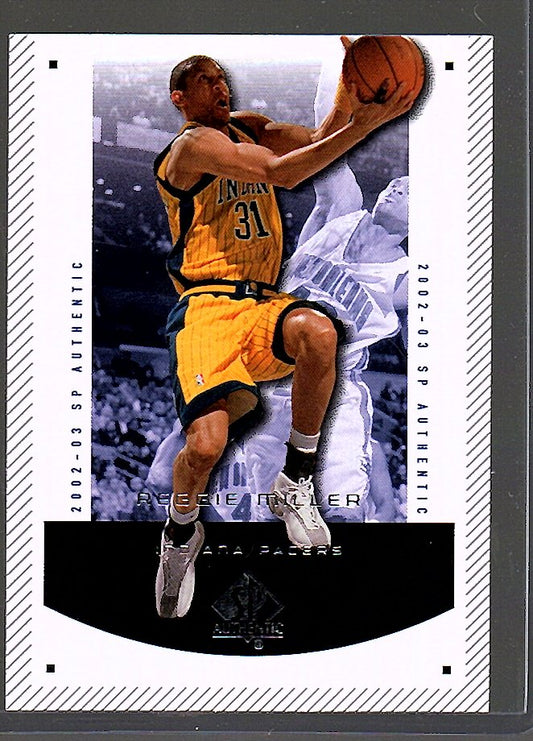 Reggie Miller Upper Deck SP 2003