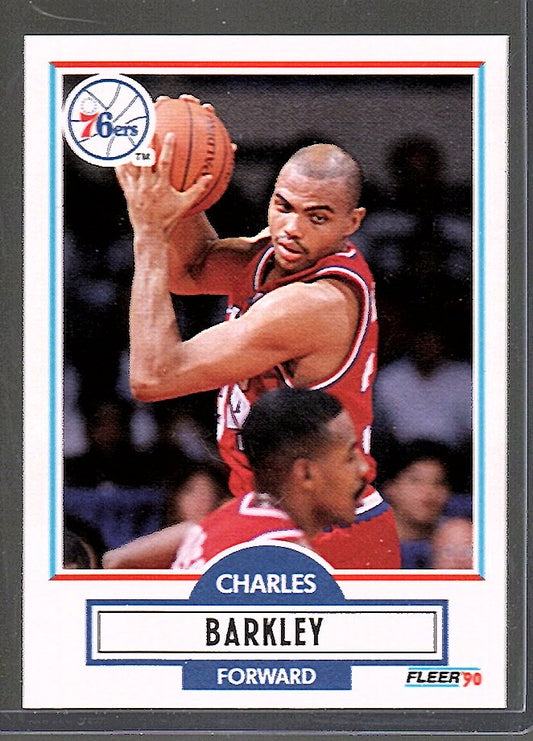 Charles Barkley Fleer 1990